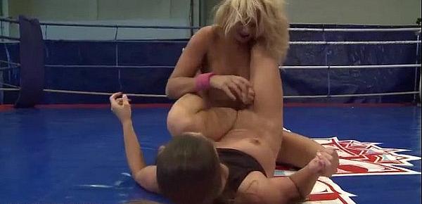  Nude Fight Club Presents Ivana Sugar vs.Cathy